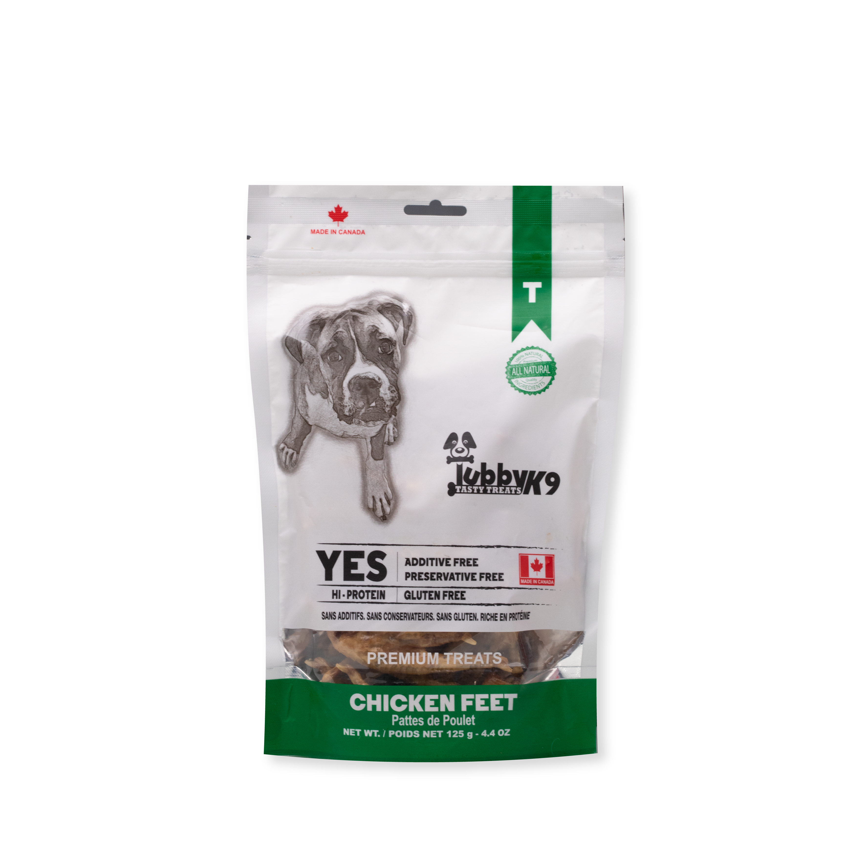 TubbyK9 雞腳狗小食 (125g)