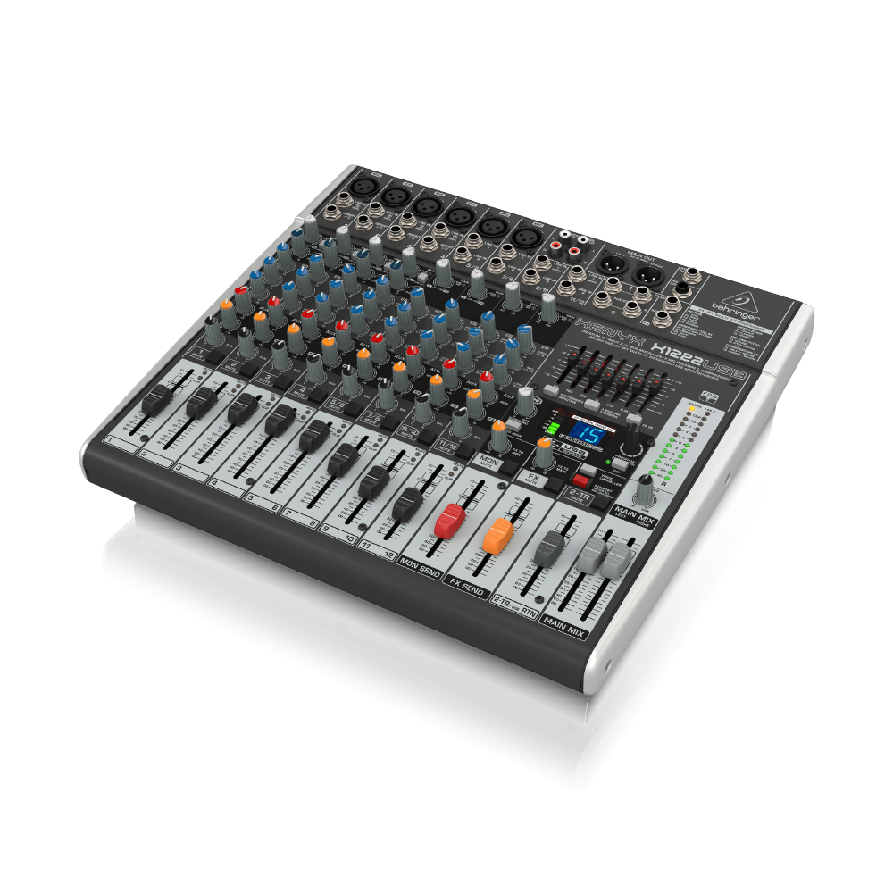 Behringer Behringer / X1222USB 12軌USB混音器 第 2 張圖片｜三峽錄音 / 音響