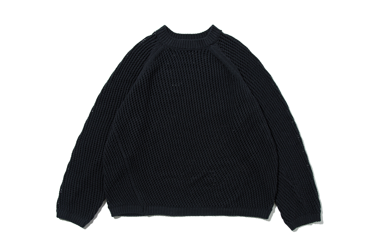 UNUSED “US1988 3G CREW NECK MESH KNIT“