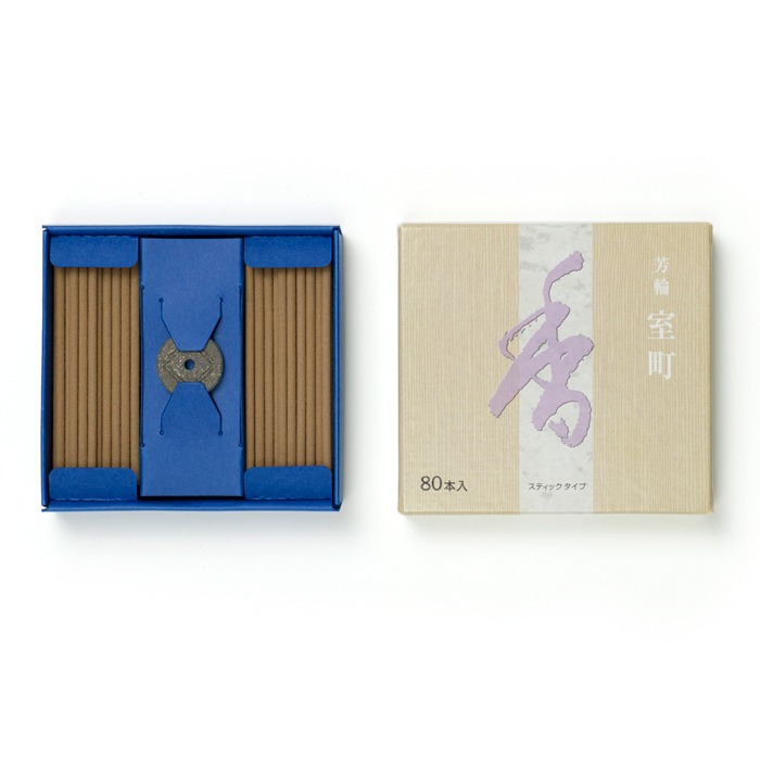 松榮堂 芳輪 室町 線香（80入）