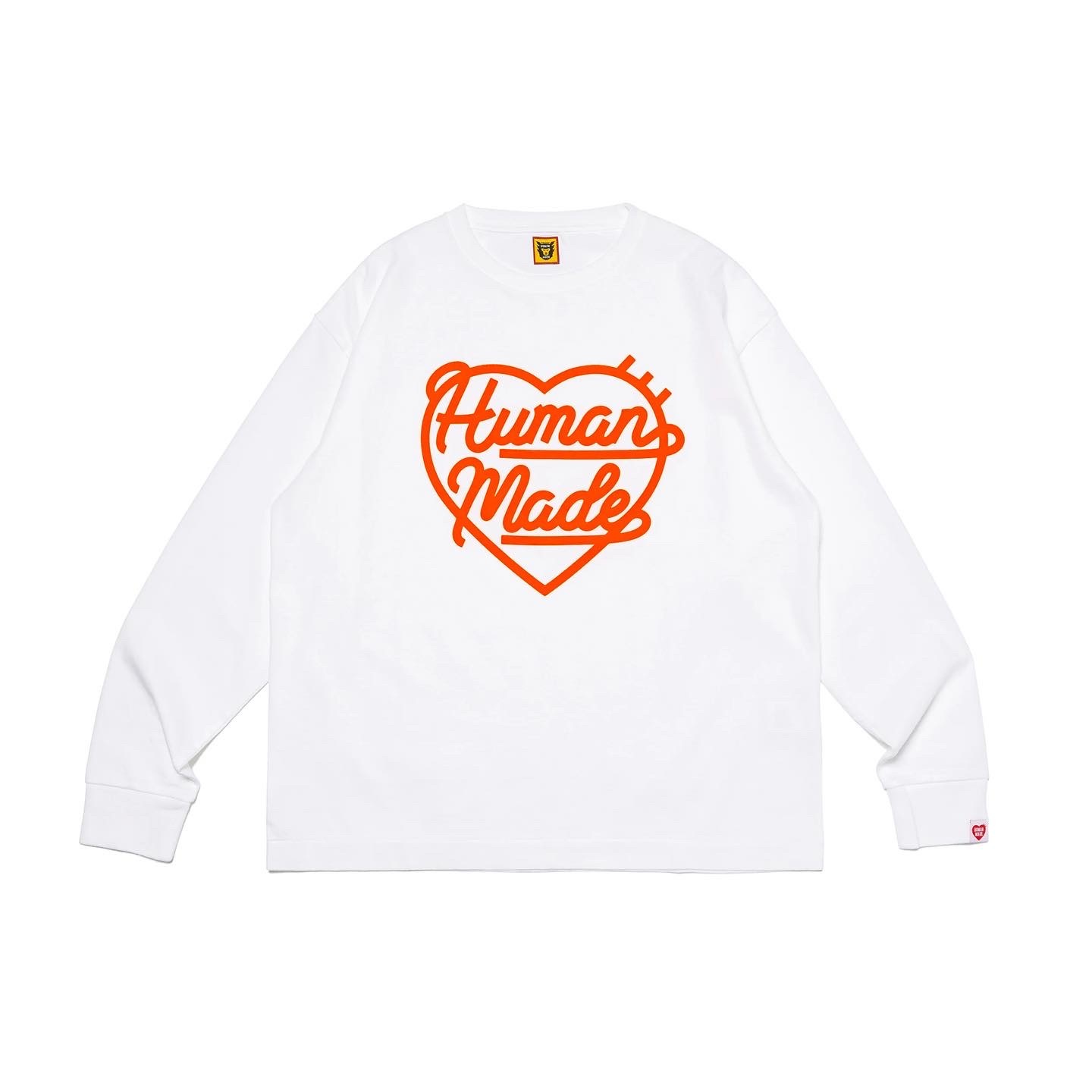 Human Made Heart L/S Tee (3Colors)