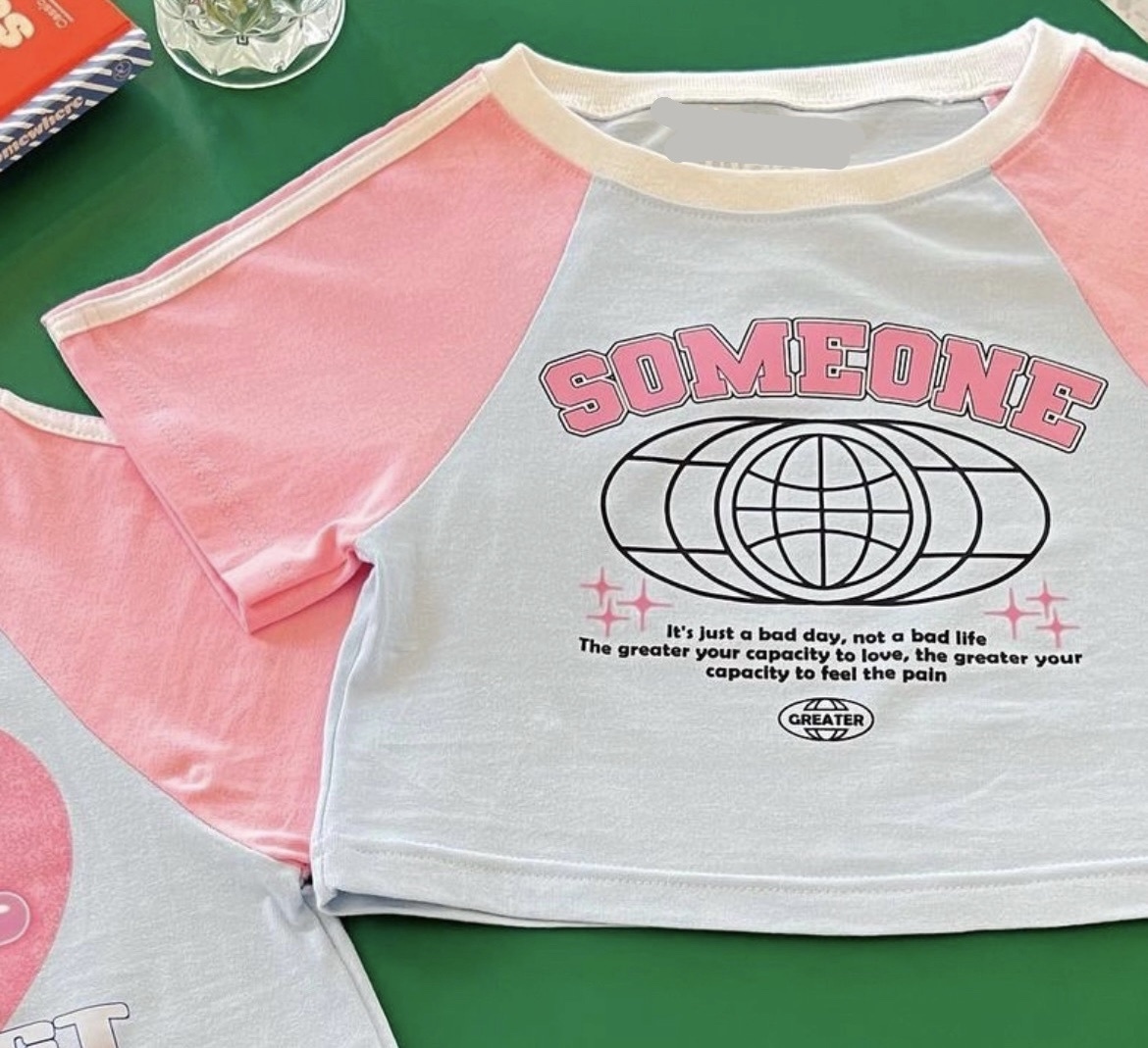 (現貨) THAILAND VINTAGE SOMEONE CROP TEE