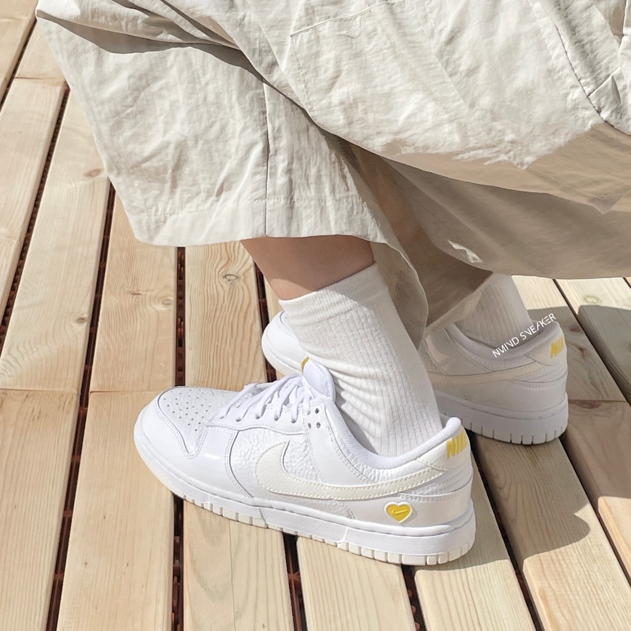 NIKE DUNK LOW 小黃愛心QQ