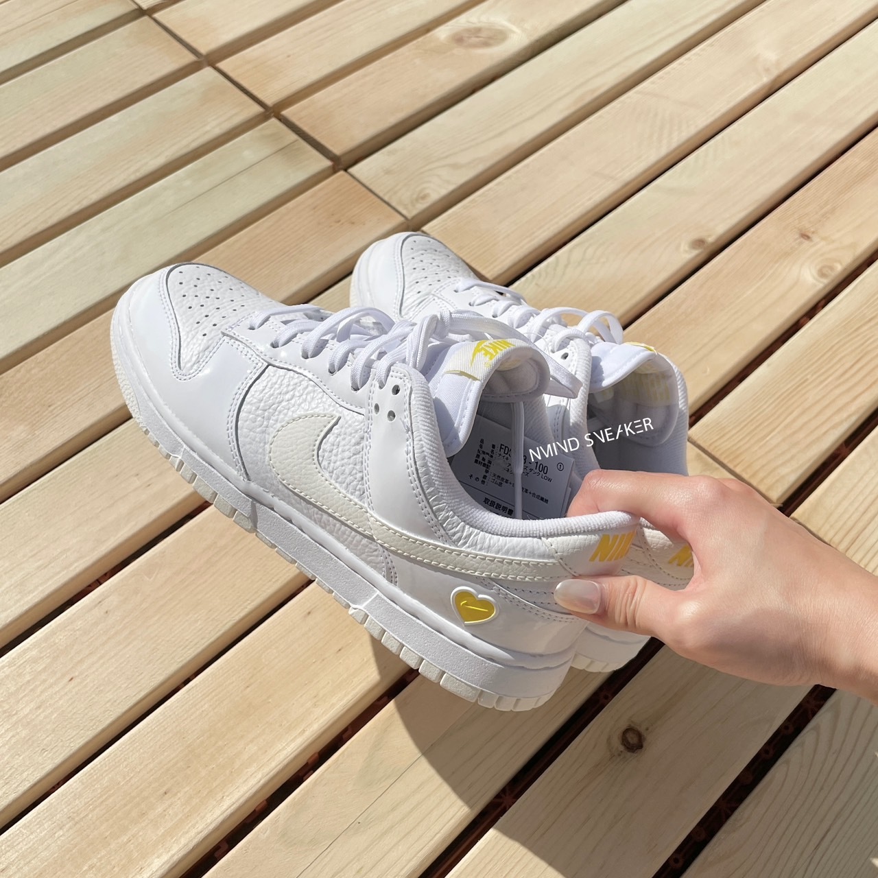 NIKE DUNK LOW 小黃愛心QQ