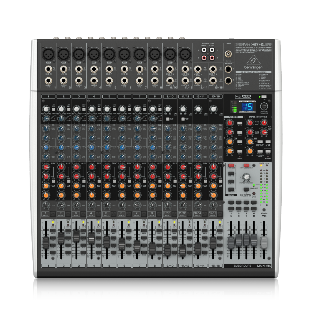 Behringer Behringer / X2442USB 24軌USB混音機 — 三峽錄音 / 音響｜YA! 玩音樂