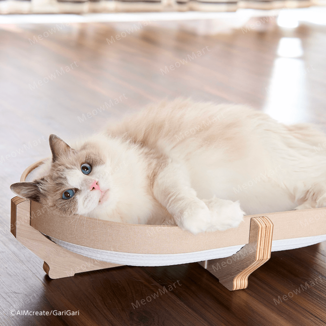 【現貨8折】日本Gari Gari 橢圓形貓抓窩