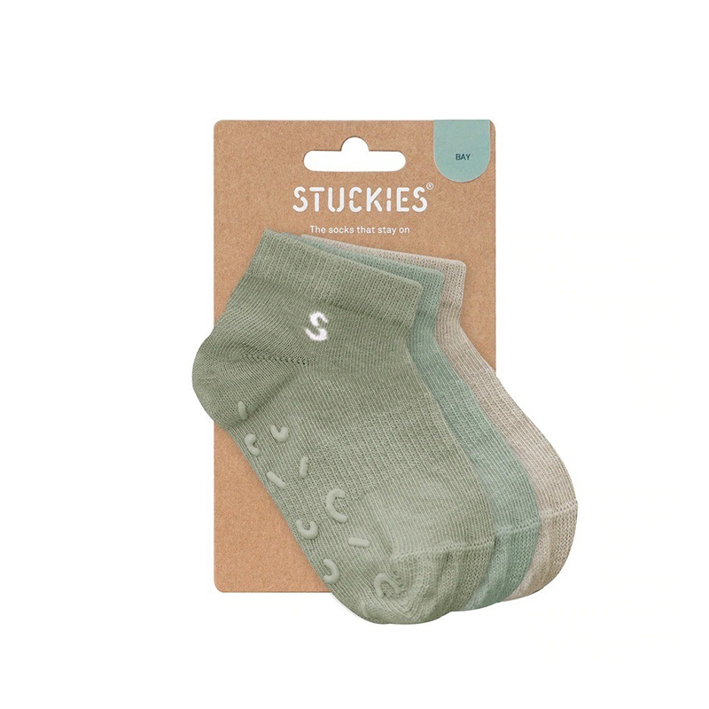 STUCKIES 短襪三入組-Bay