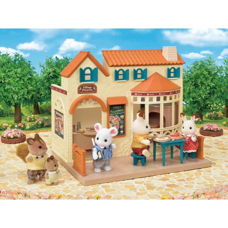Sylvanian Families 森林比薩餐廳