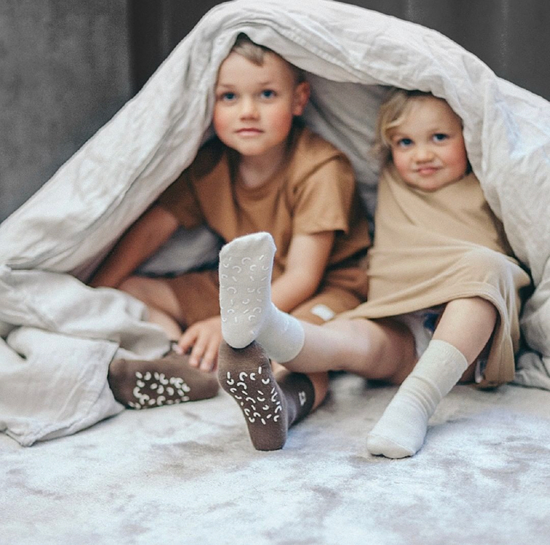 STUCKIES 防滑襪-Wood