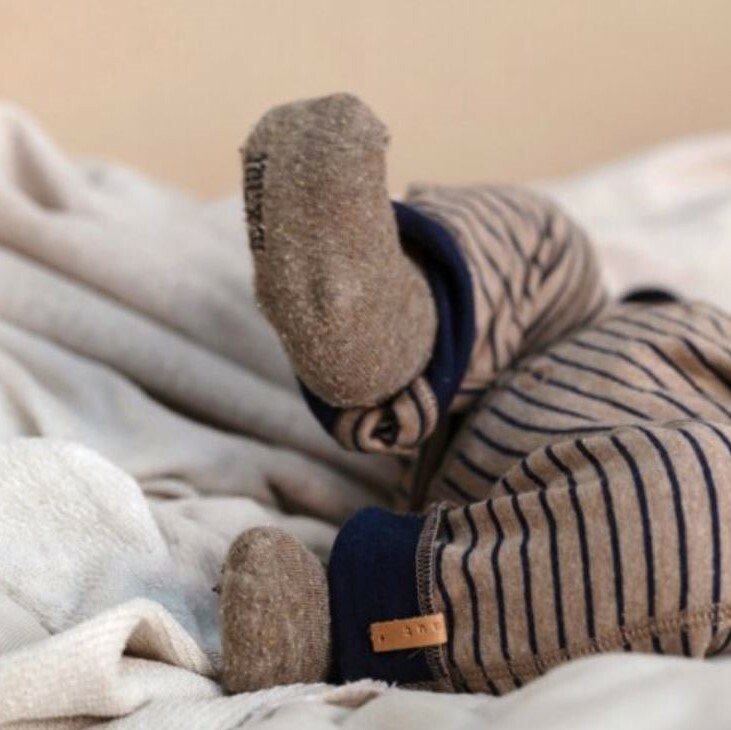 NIXNUT 棉製棕色短襪 Socks Brown