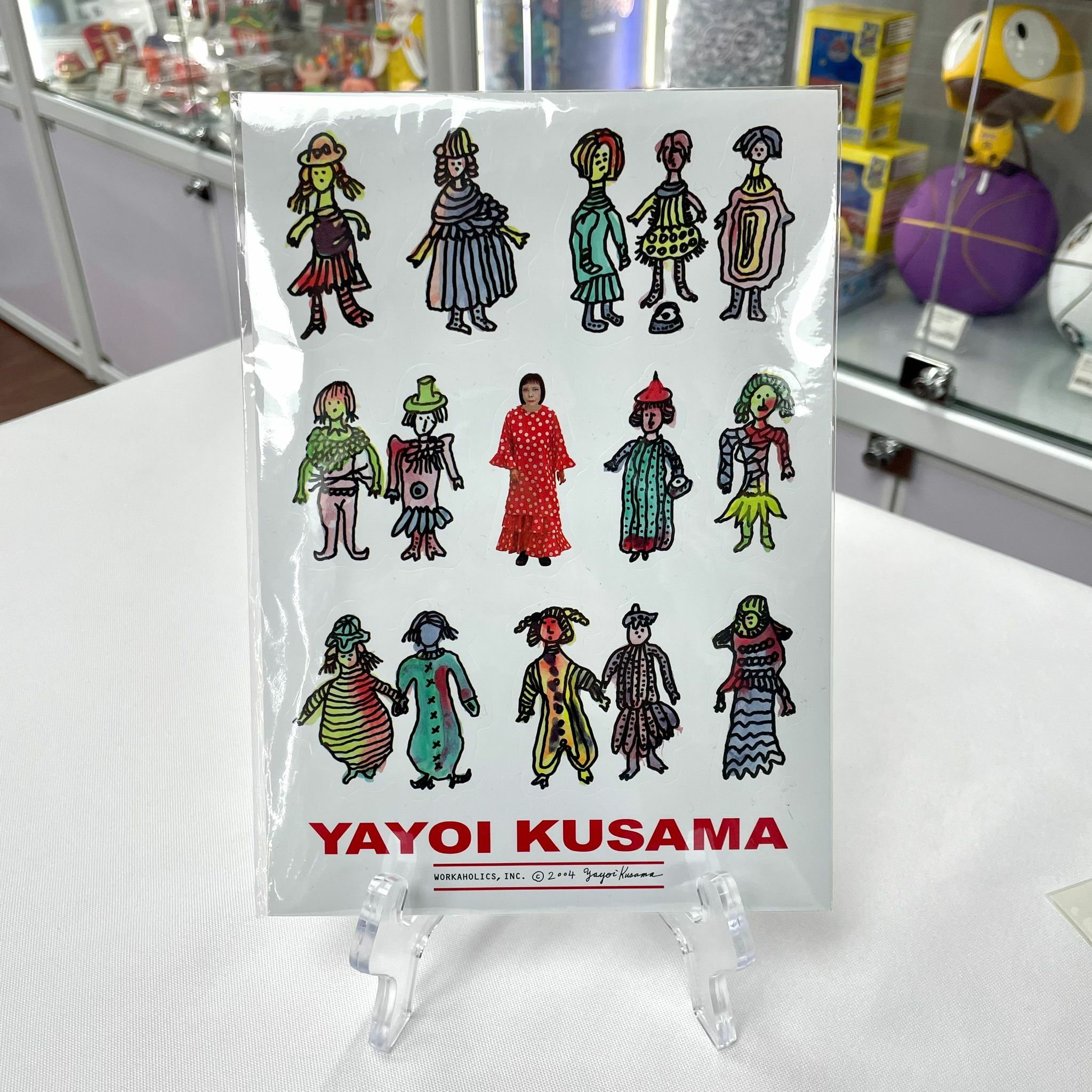 Yayoi Kusama Sticker