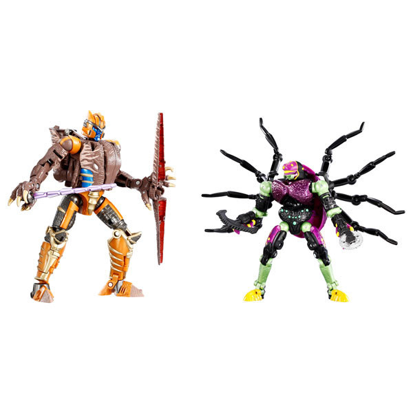 Takara TRANSFORMERS BWVS-06 Dinobot vs Tarantulas. 