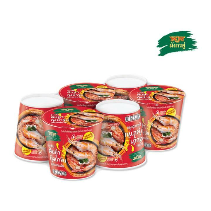 雙龍奶油冬陰功味 粉絲杯麵 6件 X 41g