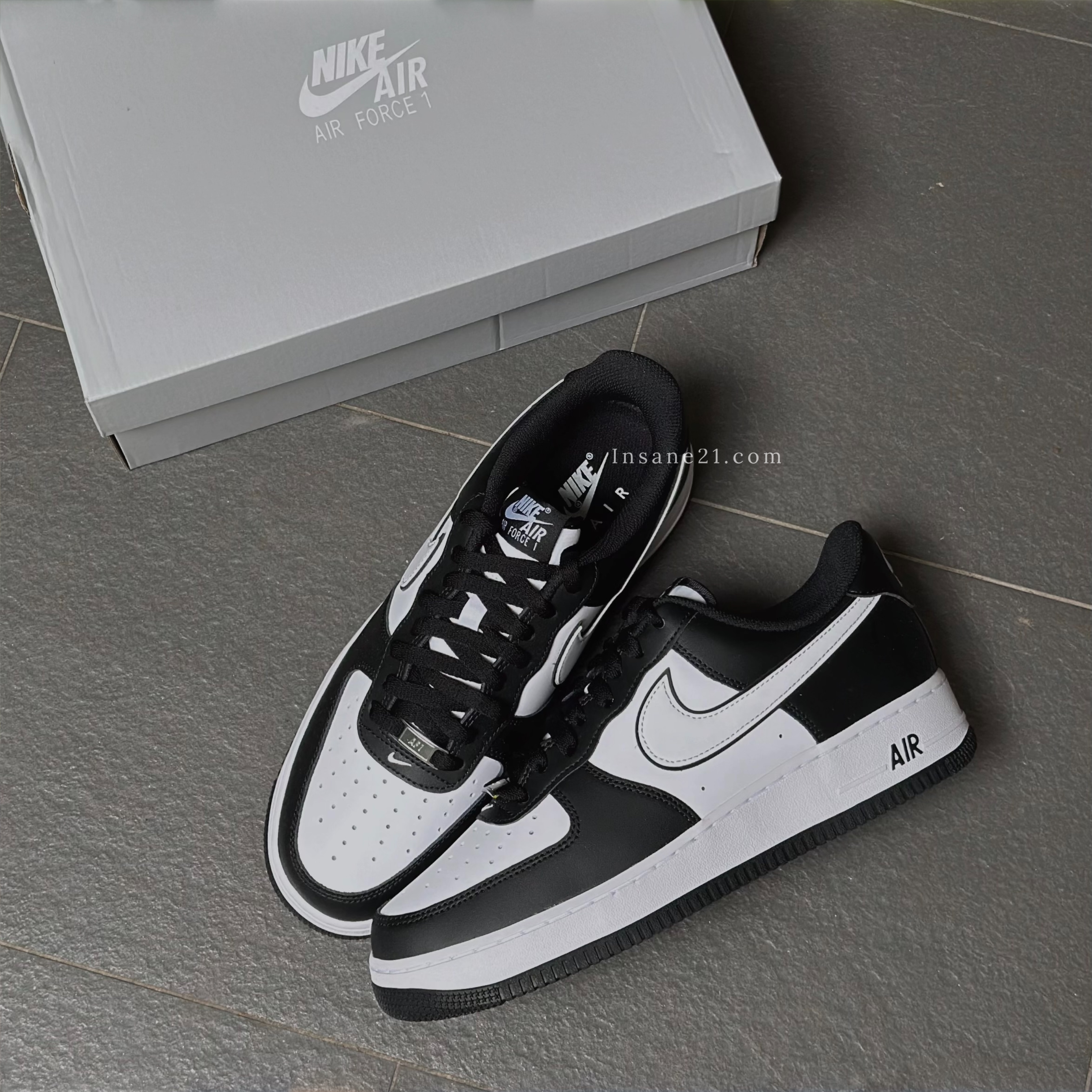 NIKE AIR FORCE 1 LOW 白黑熊貓 休閒  男女 DV0788-001