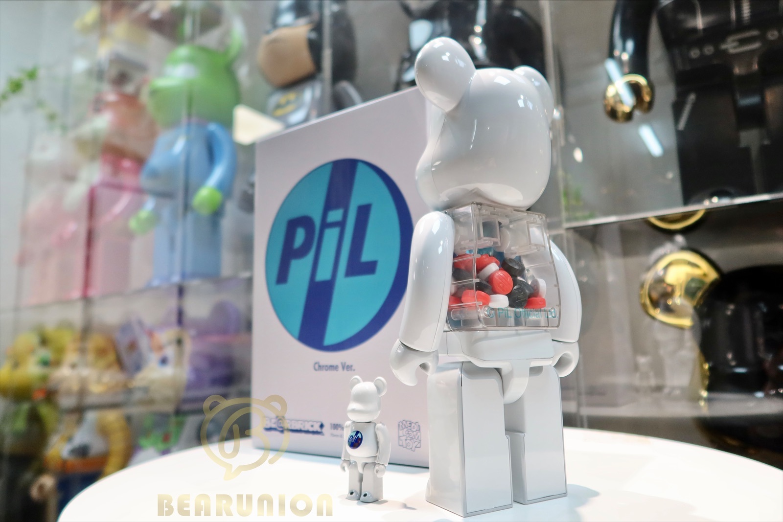 🥇現貨🥇Bearbrick 400% 100% PIL CHROME