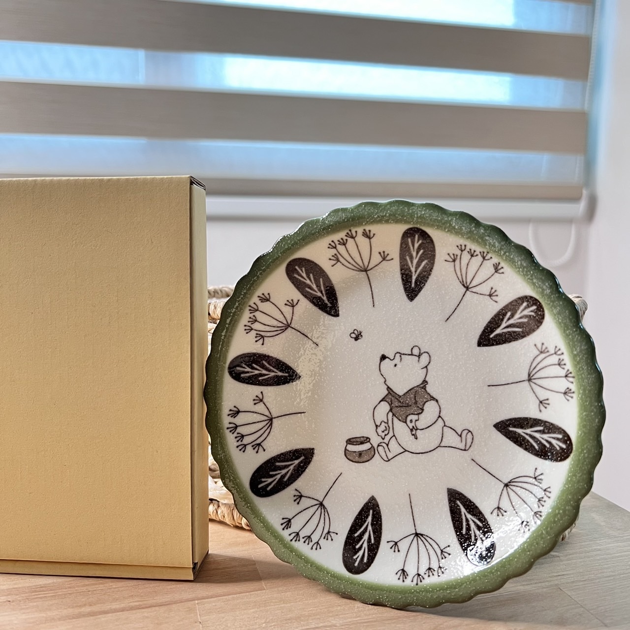 【現貨】迪士尼小熊維尼 陶瓷小盤子組合 日本製