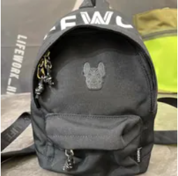 [S] LIFEWORK LADOK WAPPEN MINI BACKPACK,BLACK, , LW235BG91140F (SLW267)