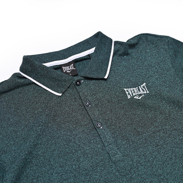 EVERLAST 短袖 短T 森林綠 POLO衫 機能 上衣 男 4021130073