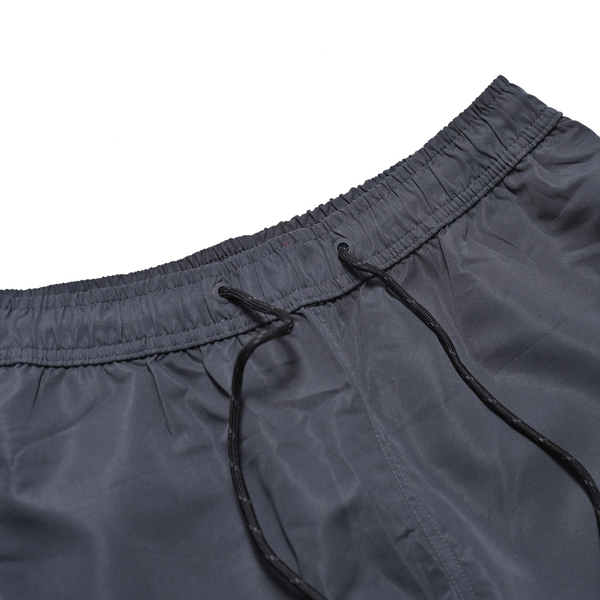 EVERLAST 短褲 灰白 拼接 後LOGO 休閒 風衣短褲 男 4021175412