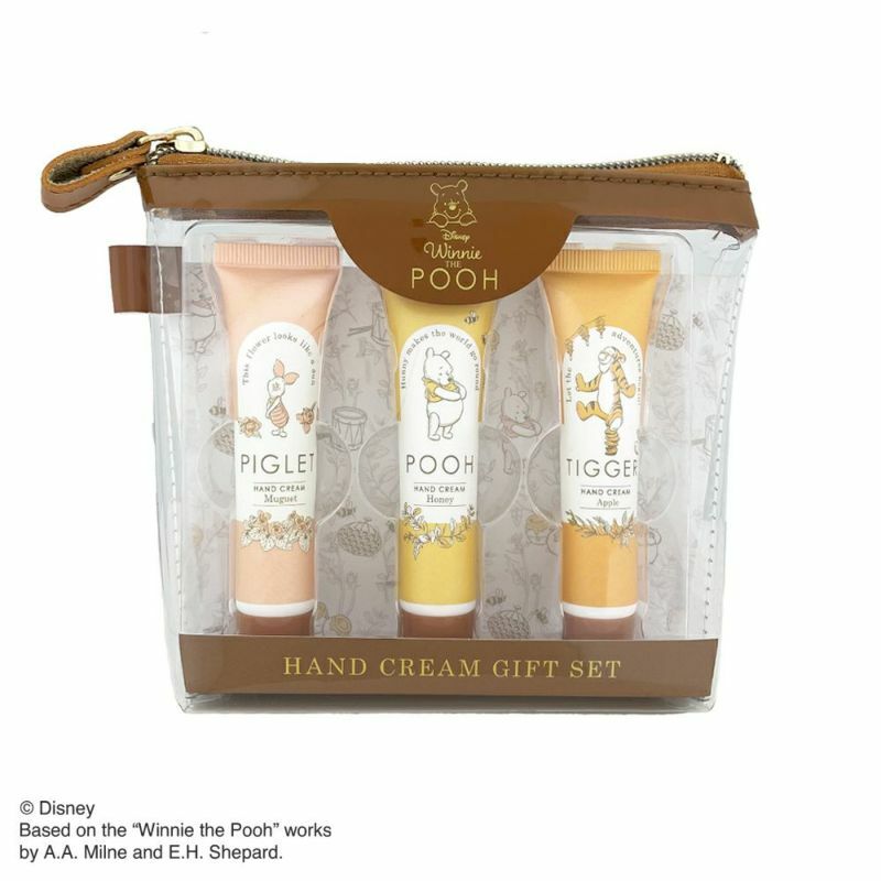 【現貨】迪士尼 小熊維尼護手霜三件組