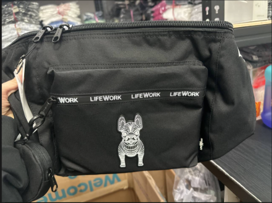 [S] LIFEWORK SMALL RADOK CROSS BAG,BLACK, LW235BG20340F (SLW274)