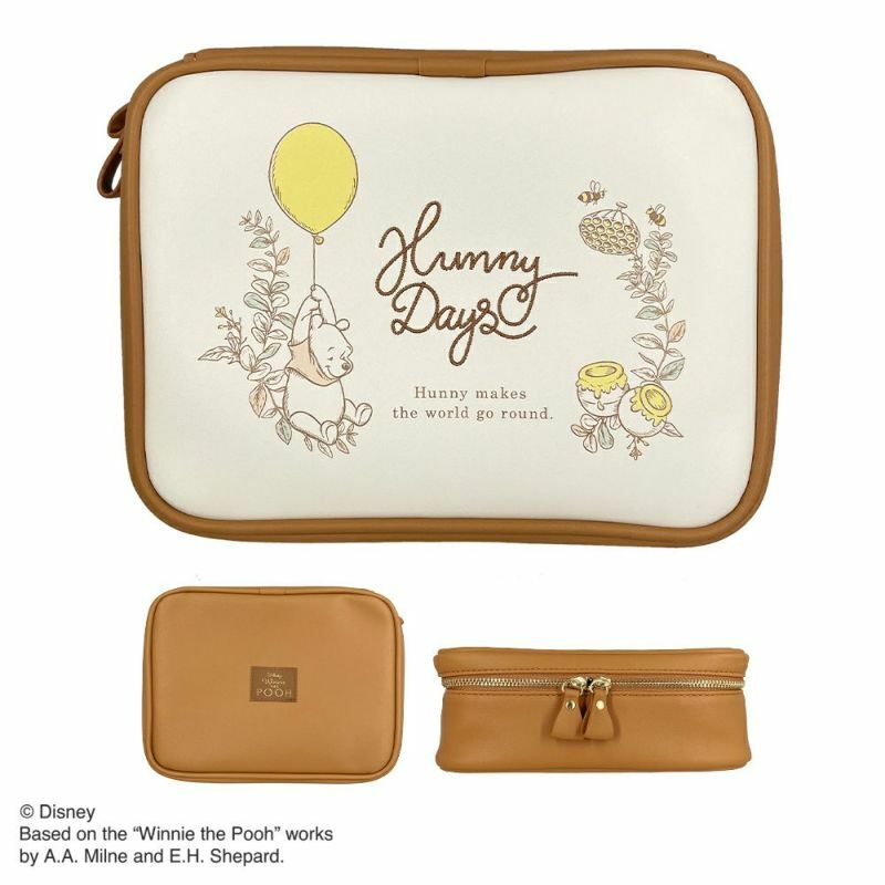 【現貨】迪士尼 小熊維尼大容量化妝包