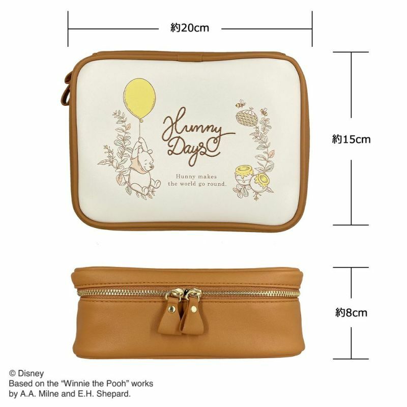 【現貨】迪士尼 小熊維尼大容量化妝包