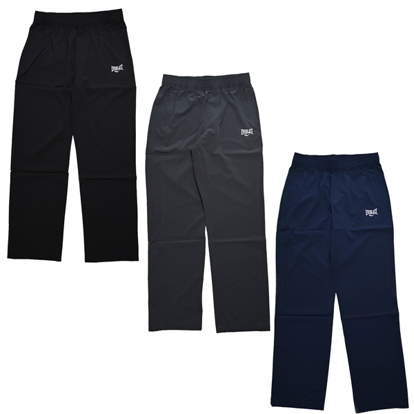 EVERLAST 長褲 黑色 輕薄材質 運動 風褲 男 4021180420