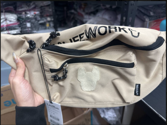 [S] LIFEWORK LADOK WAPPEN HIPSACK,BEIGE, LW245BG94010F (SLW275)