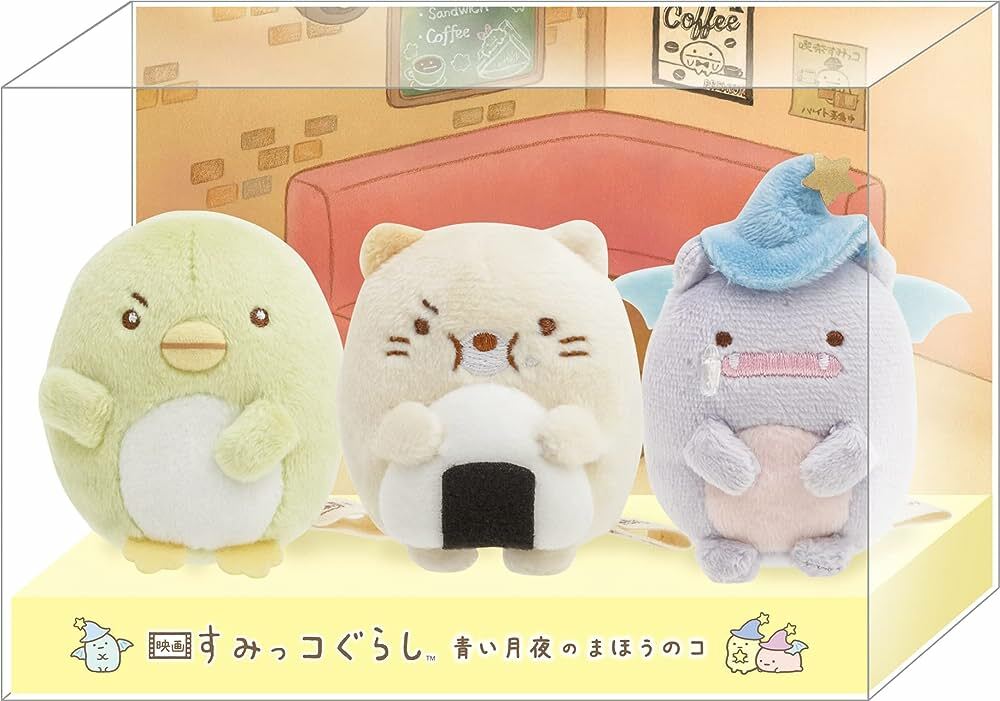 角落生物第二代大電影限定-企鵝貓咪魔法使五仔