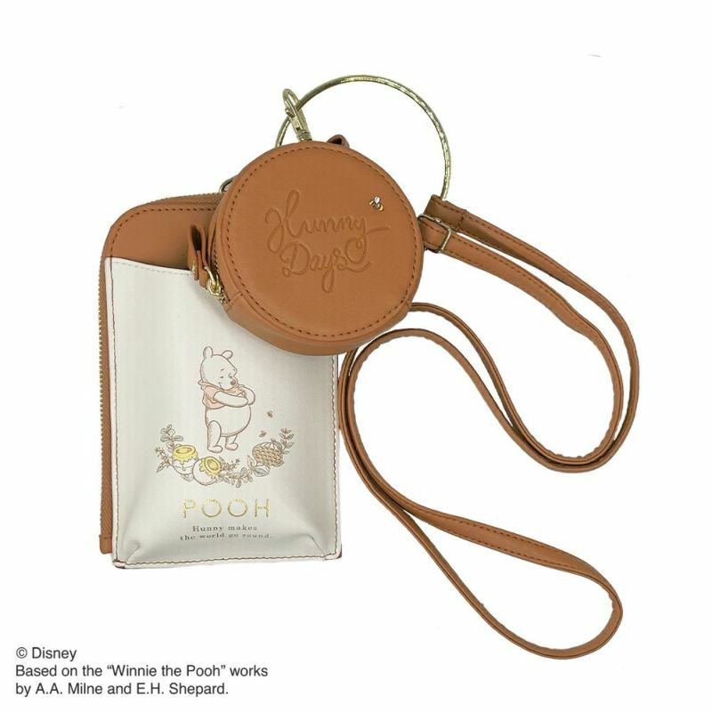 【現貨】迪士尼 小熊維尼多功能票卡零錢包