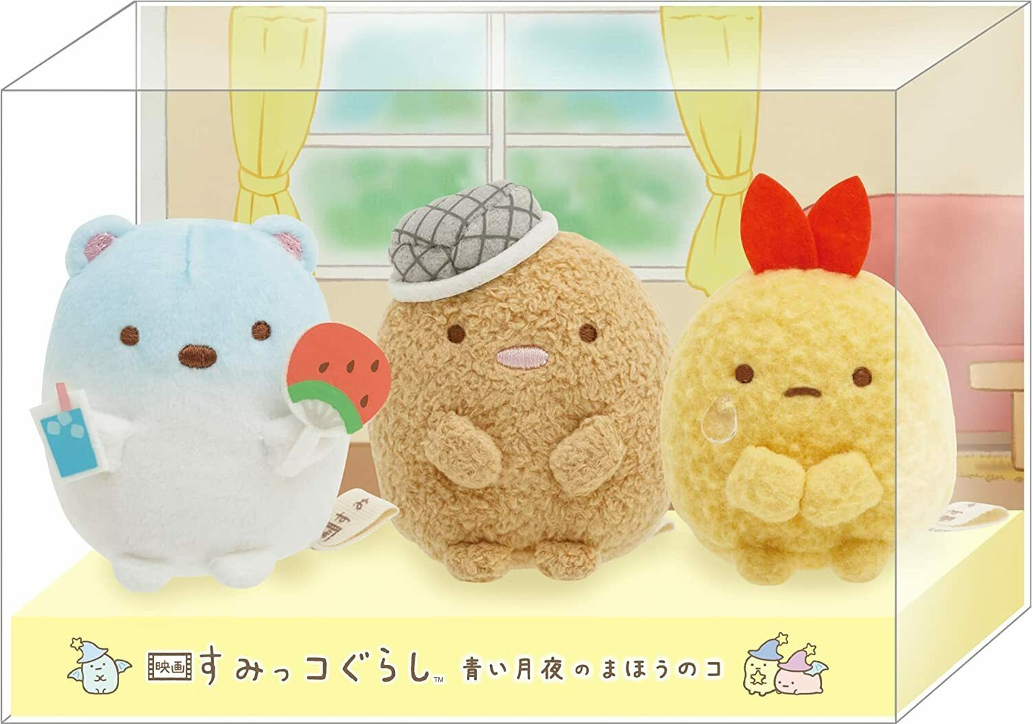 角落生物第二代大電影限定-冰凍白熊垃圾筒豬扒喊喊炸蝦