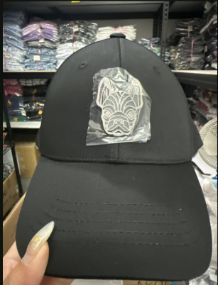 [S] LIFEWORK LW235CP031 METAL ACCENT COTTON BASEBALL CAP,BLACK, LW235CP03140F (SLW280)