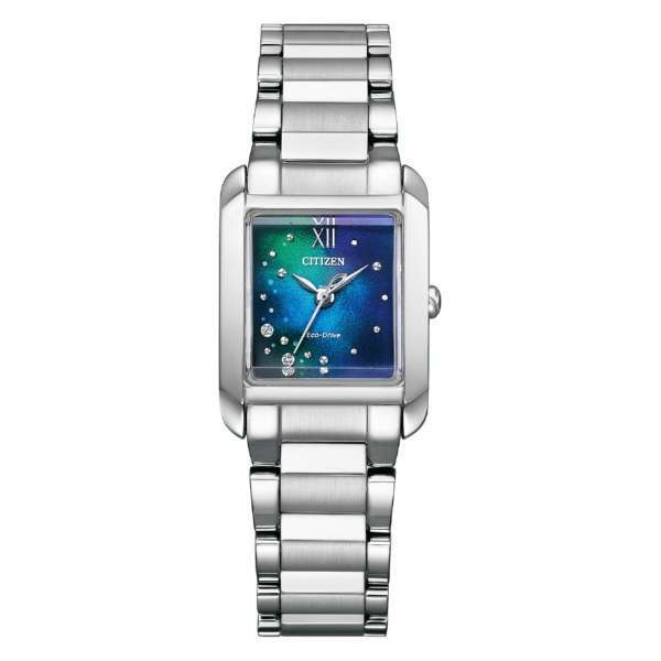 星辰 Citizen L 系列藍面光動能女裝手錶EW5591-60L