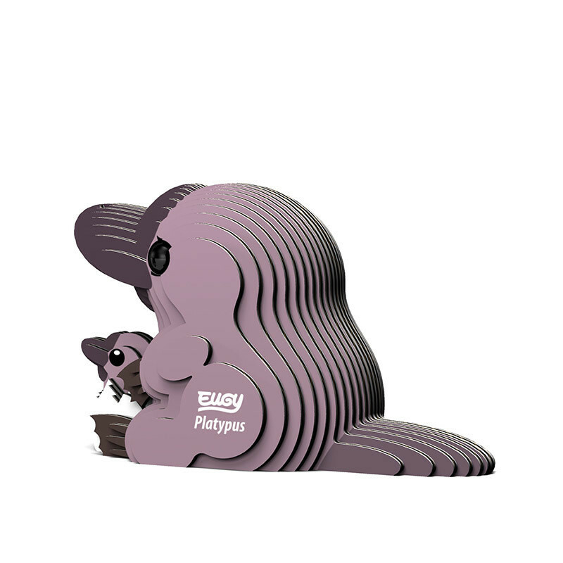 EUGY 3D Cardboard Kit Set Model - 048 Platypus
