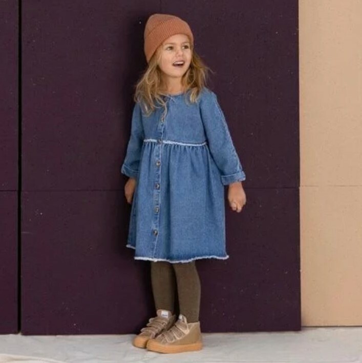 NIXNUT 牛仔連身洋/外套兩穿 Horn Dress Jeans