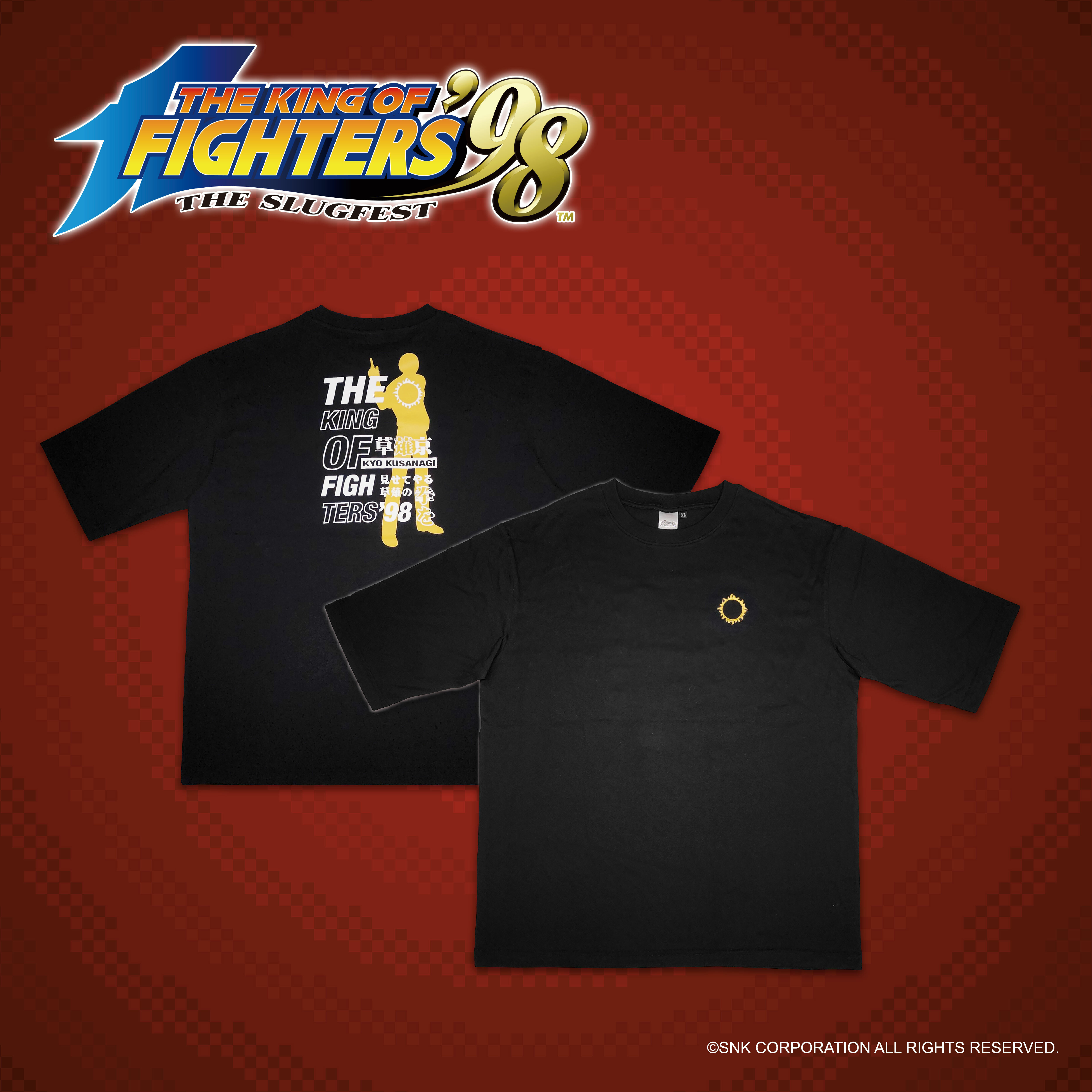 KOF '98-短袖T-shirt-草薙京-黑