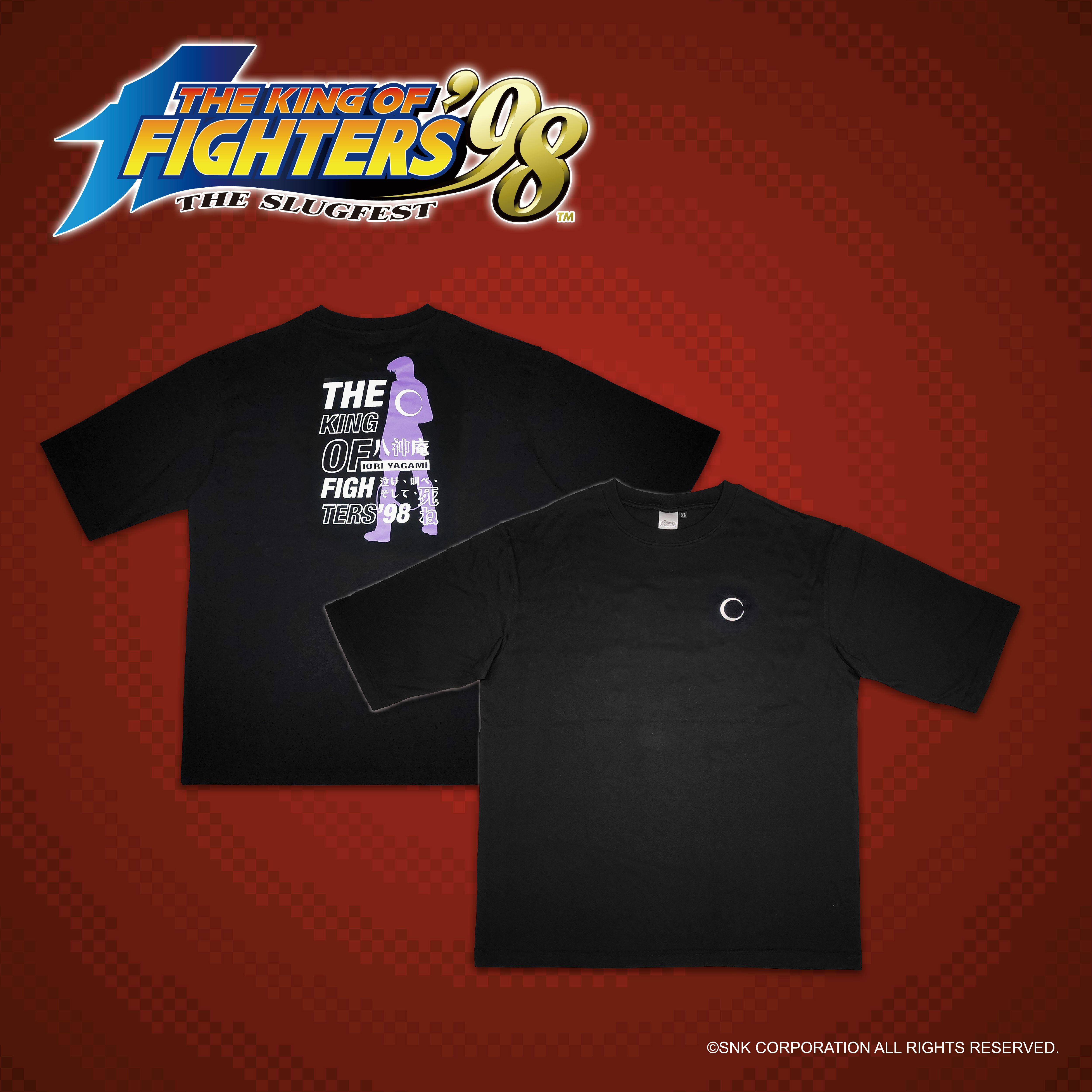 KOF '98-短袖T-shirt-八神庵-黑