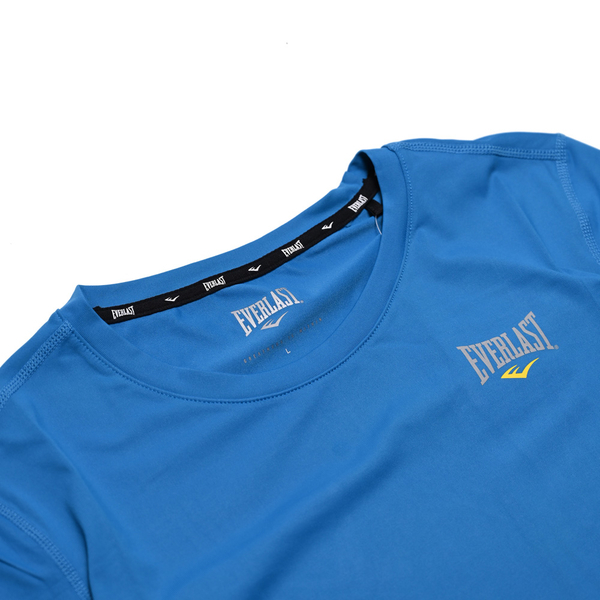 EVERLAST 短袖 短T 天藍 小LOGO 吸排 機能 氣孔 上衣 女 4022107882