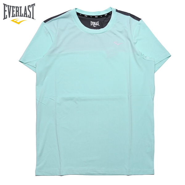 EVERLAST 短T 短袖 蒂綠 拼接 小LOGO 吸排 運動 上衣 女 4022107571