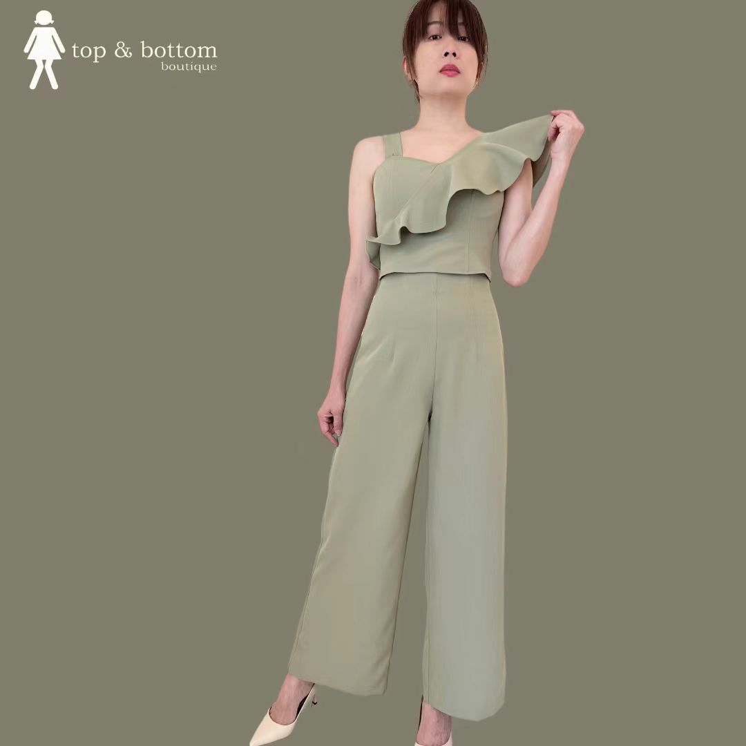 HIGH WAIST WIDE LEG LONG PANT