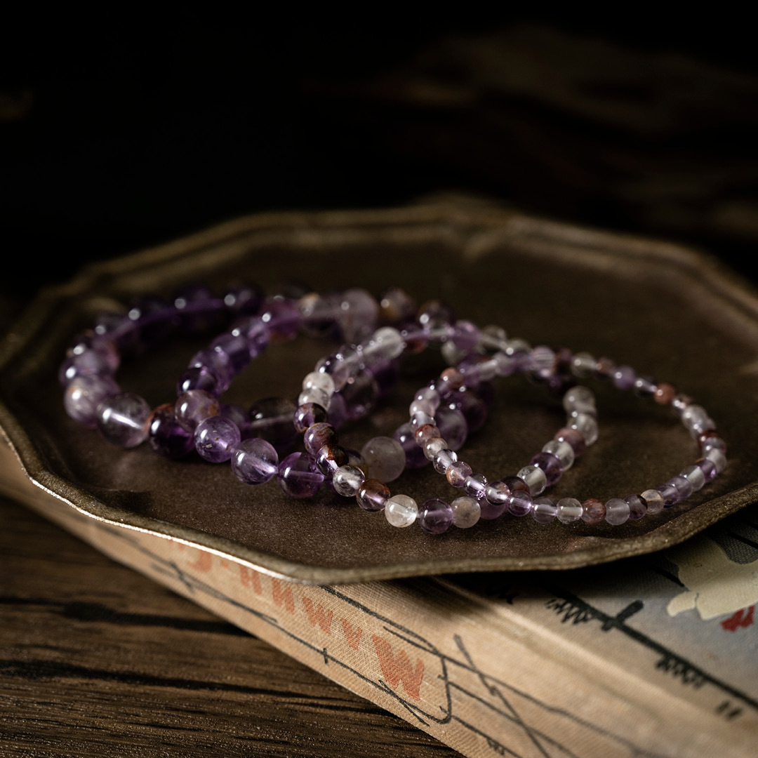 【無瑕】絳紫幽影-紫幽靈手鍊