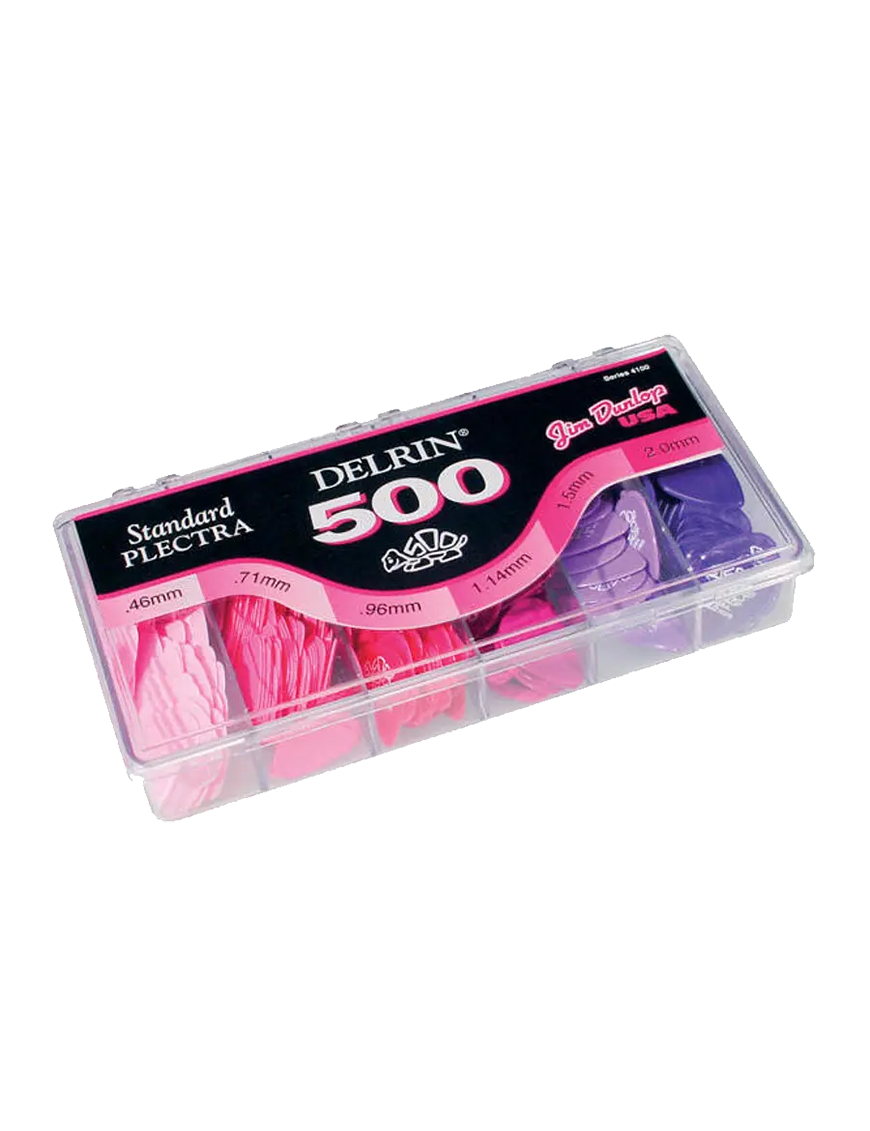 Dunlop 4100系列 粉色系烏龜彈片 新手老手均適用 買五送一 公司貨【宛伶樂器】