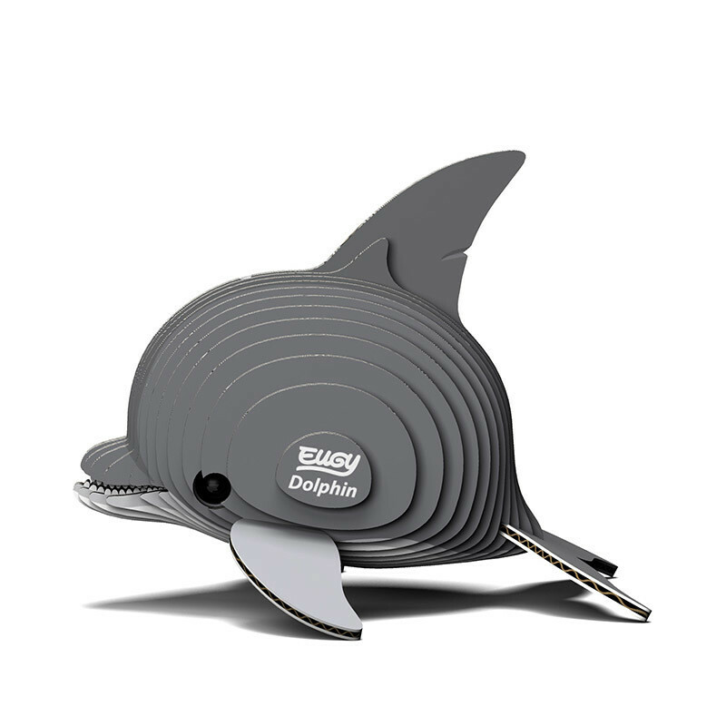 EUGY 3D Cardboard Kit Set Model - 021 Dolphin