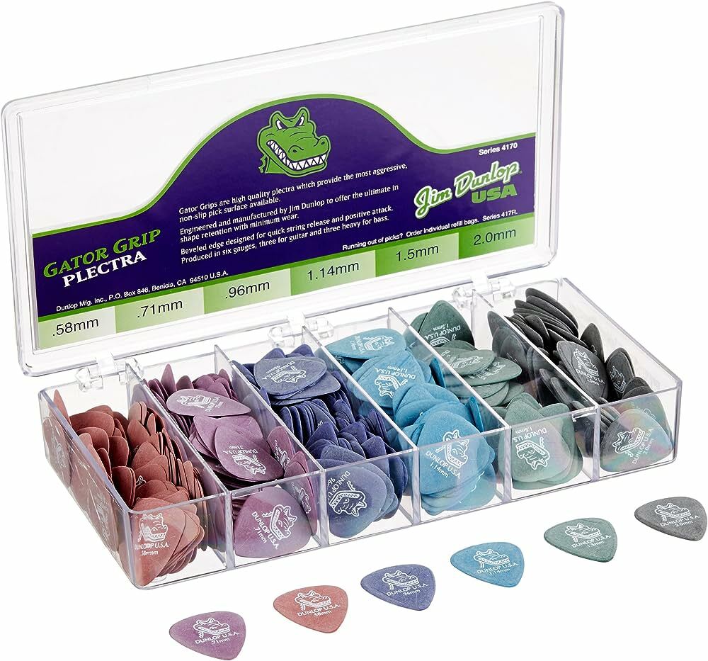 Dunlop Pick GATOR GRIP 4170 鱷魚 撥片 彈片 買五送一 【宛伶樂器】