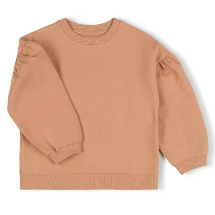NIXNUT寬鬆微刷毛衛衣Lux Sweater Papaya