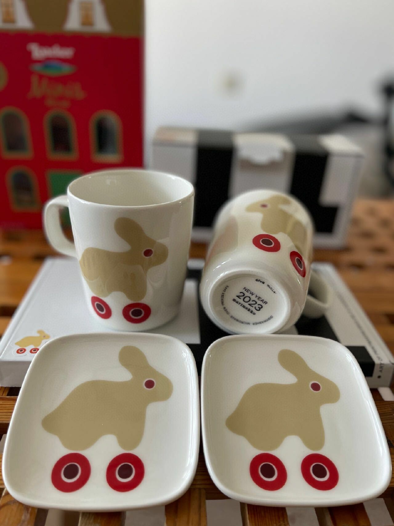 Marimekko23限定兔款對杯