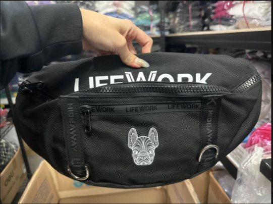 [S] LIFEWORK LADOK D RING WAISTBACK,BLACK, LW245BG20140F (SLW298)