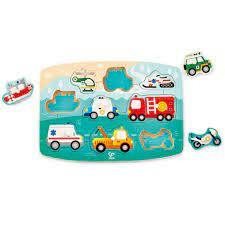 Hape Emergency Peg Puzzle E1406