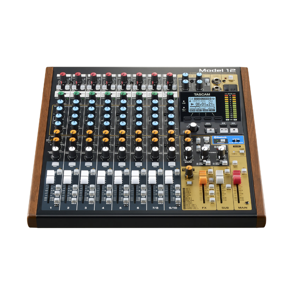 Tascam Tascam / Model12 10軌USB混音機 第 2 張圖片｜三峽錄音 / 音響